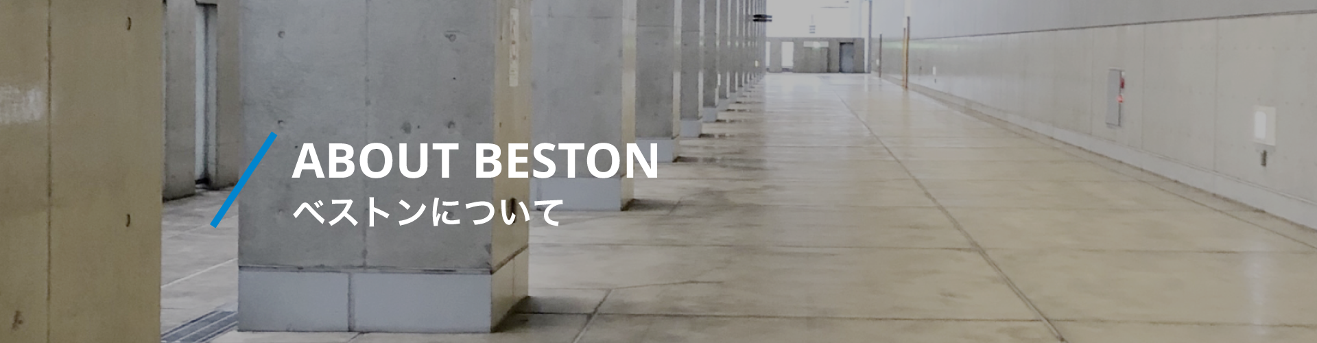 ABOUT BESTONE ベストンについて